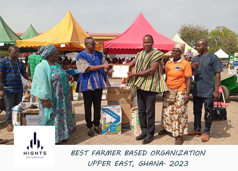 Hights Enterprise Wins Best Farmer-Based Organization Award 2023