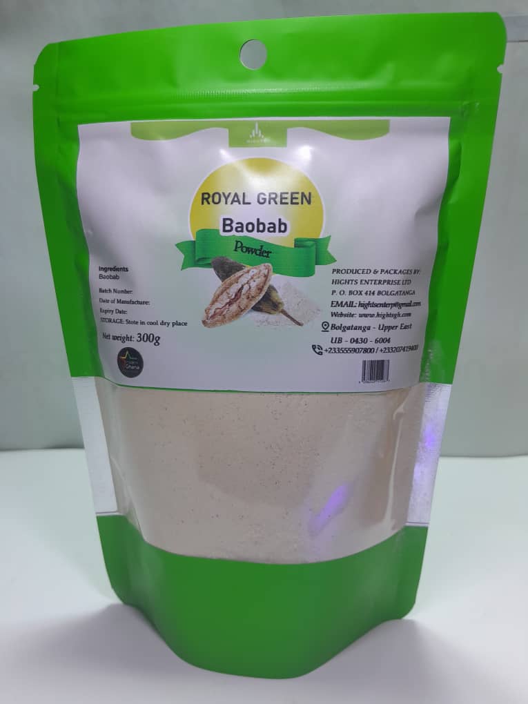 Royal Green Baobab Powder 250g
