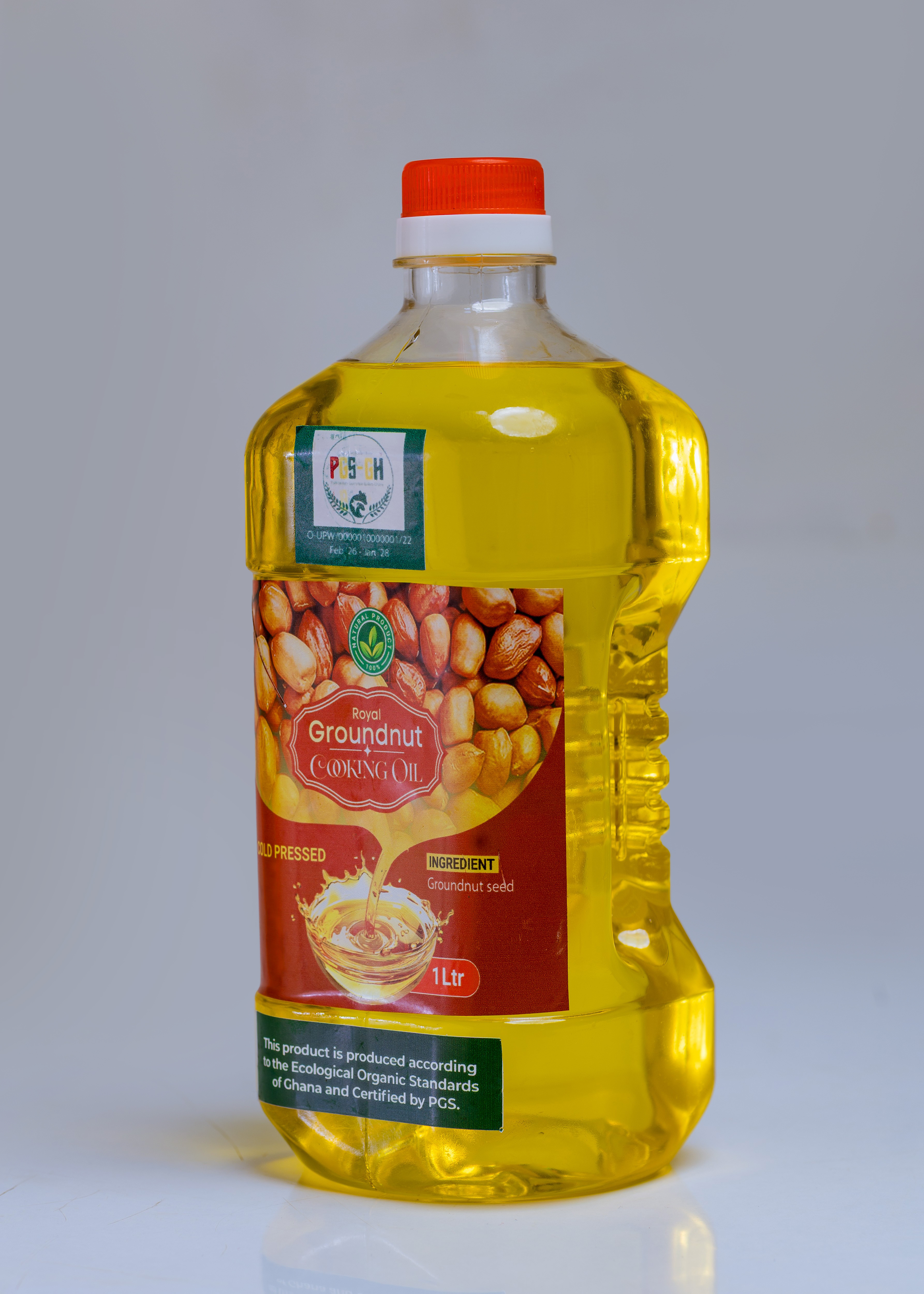 Royal Cold Pressed Groundnut Cooking Oil (1 Liter)