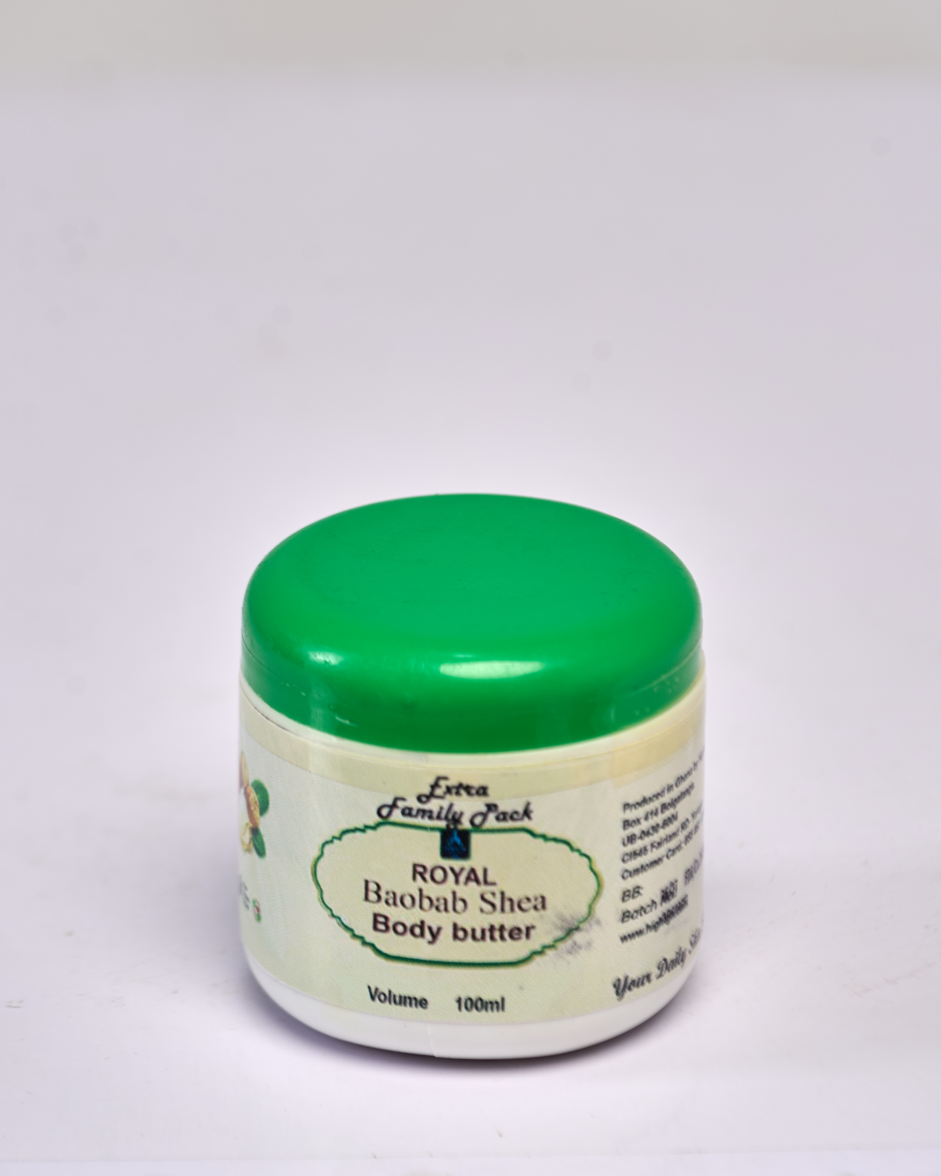 Royal Baobab Shea Body Butter (100g)